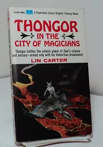 Thongor In the City of Magicians by Lin Carter - Paperback Library 53-665 - 1968 - Picture 1 of 2