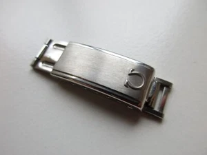 Omega watch bracelet S/S clasp 5682 from 1967 for woman's Seamaster Swiss - Picture 1 of 5
