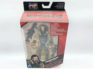 Figura de acción DC Comics Multiverso Rick Flag Escuadrón Suicida Asesino Croc BAF - Imagen 1 de 5