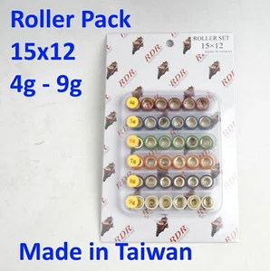 Roller Kits 15x12 4g -9g for Polaris 50 90 110 Predator Outaw 4T 2T ATV US GA - Picture 1 of 1