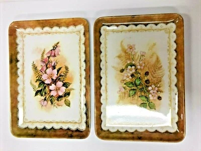 Par De Colección De Melamina ESPAGNA International l.t.d. Platos NUEVO Foto 1 de 4