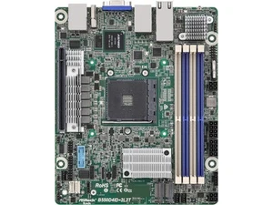 ASRock B550D4ID2L2T B550D4ID-2L2T Deep Mini-ITX Server Motherboard AMD Ryzen - Picture 1 of 5