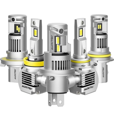 9005/9006/H11/H7/9003/9007 LED Headlight Fog Kit Light High Low Beam Bulbs White - Image 1 of 4