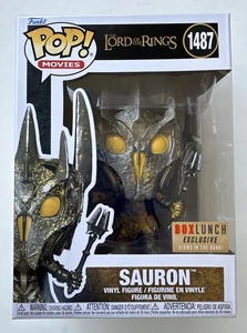 Funko Il Signore degli Anelli Sauron 1487 Glow Box Pranzo Esclusivo con Protettore - Foto 1 di 8