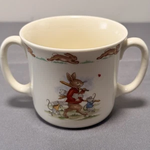 Royal Doulton Bunnykins 2-Handle Baby Cup Bone China England Collectible - Bild 1 von 5