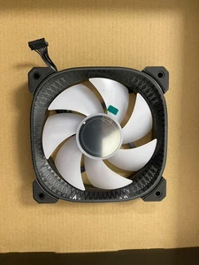 LOTX3 RGB 120mm LED COOLMOON Case Fan 7 PIN 5V GAMING COMPUTER PC - Afbeelding 1 van 4