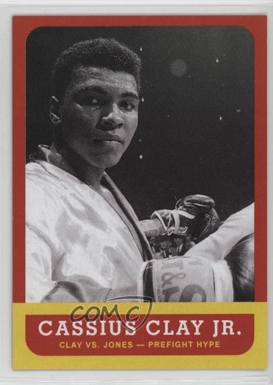 2021 Topps Muhammad Ali The People's Champ Collection /1986 Cassius Clay Jr #5 - Image 1 of 2