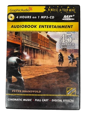 Graphic Audio Book .45 CALIBER 8 Cross Fire MP3-CD Western - Imagem 1 de 4
