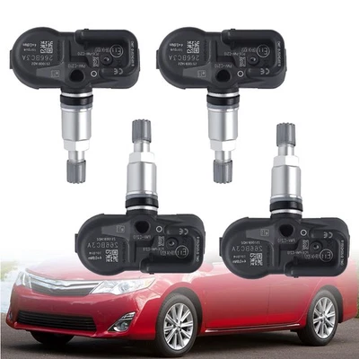 4X Tire Pressure Sensor Monitoring TPMS For Toyota Corolla Hilux Yaris Sienna - Image 1 of 4