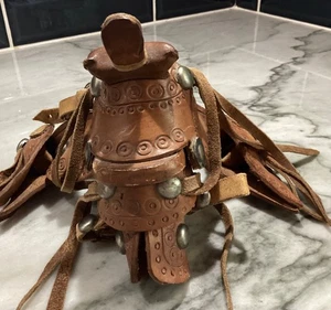 Vintage Handwerker Miniatur Ledersattel Verkäufer Muster?  - Bild 1 von 5