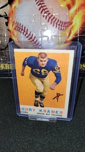 1959 Topps #116 Jerry Kramer Packers RC HOF Idaho - Picture 1 of 2