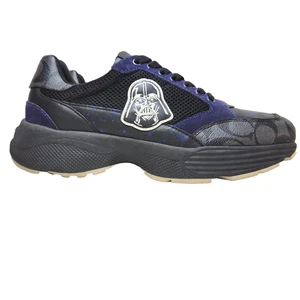 Zapatillas COACH X Star Wars C152 Tech Runner Talla 10 Darth Vader Signature C Negras - Imagen 1 de 14