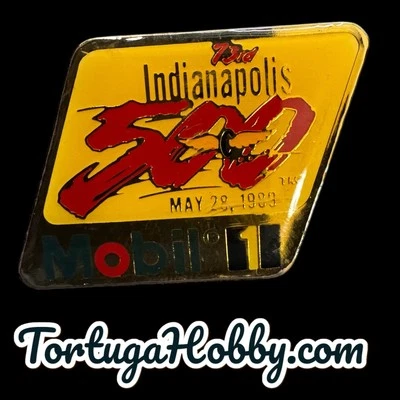Vintage 1989 73rd Indianapolis 500 Pin/Pins Mobil 1 - Almost 40 Years OLD!!! - Image 1 of 4