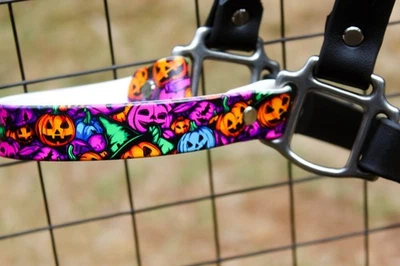 Halloween Biothane Horse Halter - Bild 1 von 4