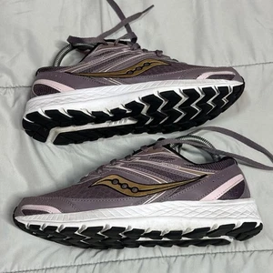 Saucony Cohesion 13 Womens sz 8.5 s10559 Running Trail Training Gym Yoga Purple - Picture 1 of 18