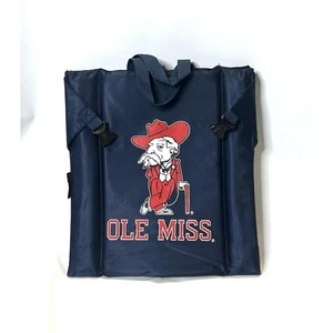 Vintage Colonel Reb Ole Miss Rebels Blau Vintage Logo Stadionsitz - Bild 1 von 4