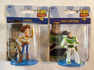 NEW Mattel 2018 Disney Pixar Toy Story 4 Buzz Lightyear  and Woody Mini Figures  - Bild 1 von 5
