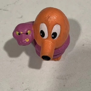 Vintage 1983 Kenner Gottlieb Q-Bert & Coily The Snake PVC Figur RAR - Bild 1 von 6