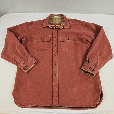 Vintage L.L. Bean Shirt Mens Large NAVAJO Blanket Brushed Flannel Lined - Image 1 of 4