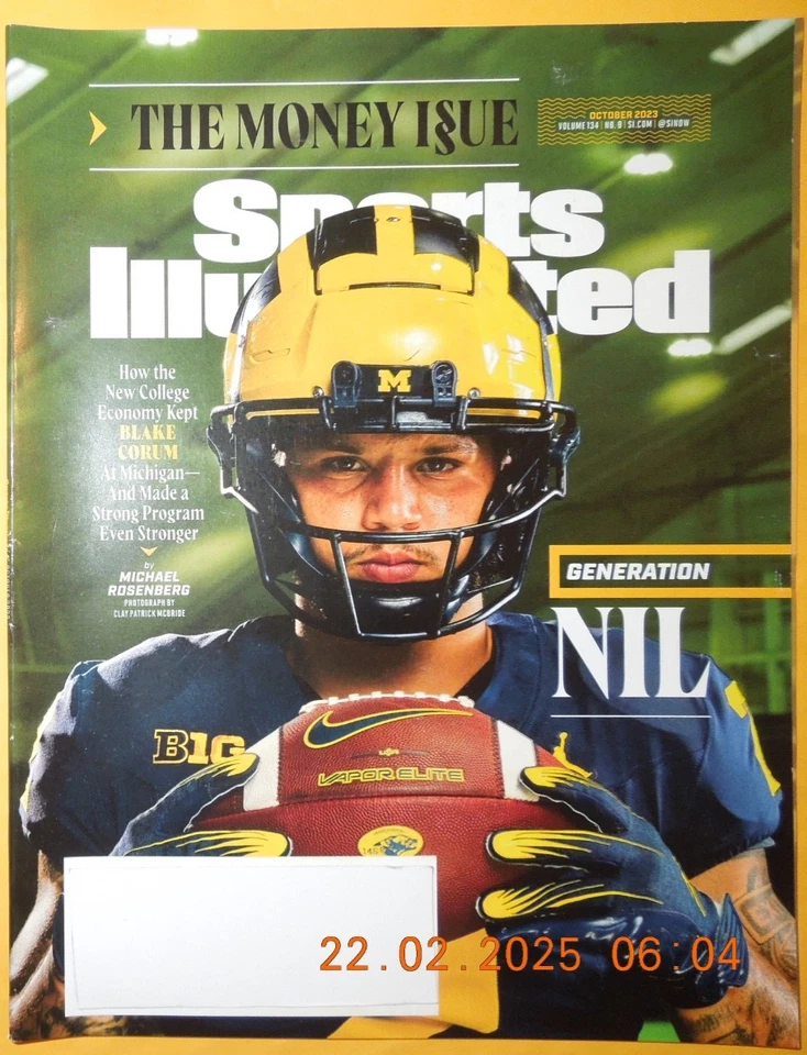 BLAKE CORUM sports illustrated NIL ZAK ZINTER Reese DYLAN HARPER Cooper MESSI - Image 1 of 4