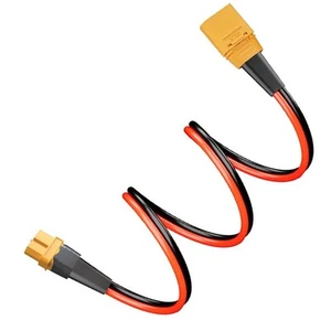 XT90 Verbindungskabel 12AWG Silikonkabel Verlängerung mit 30A Sicherung für St - Bild 1 von 14