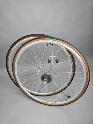 Laufradsatz Mavic CXP 33 Felge Shimano Ultegra 6500 9 Fach Naben wheel set retro - Bild 1 von 4