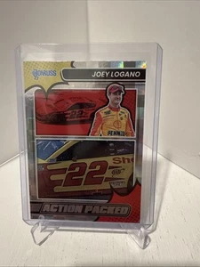 2022 Panini Donruss NASCAR - Action Packed Joey Logano #11 Checkers - Picture 1 of 2