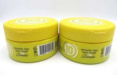 IT'S A 10 MIRACLE CLAY HAIR MASK FOR BLONDES 8 OZ (Lot of 2) - Image 1 of 2