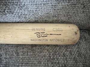 Ryan Zimmerman Game Used Louisville Slugger Baseball Bat Washington Nationals 11 - Picture 1 of 6