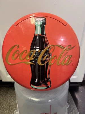 Vintage Coca Cola Wall or Table Phone 1995 Round Red Retro Kitchen - Image 1 of 4