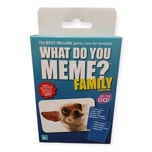 What Do You Meme? Family Edition Game On The Go Card Game Brand New Sealed - Picture 1 of 4