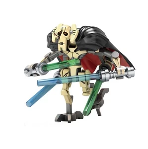 CUSTOM Star Wars General Grevious Brick Minifigure - Picture 1 of 1