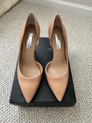 Zapatos de tacón INC International Concepts beige liso nude sin cordones para mujer 7,5 M Foto 1 de 4