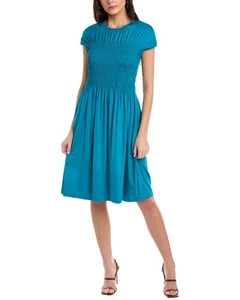 Vestido midi para mujer Trina Turk Entertain 2 azul Xs - Imagen 1 de 3