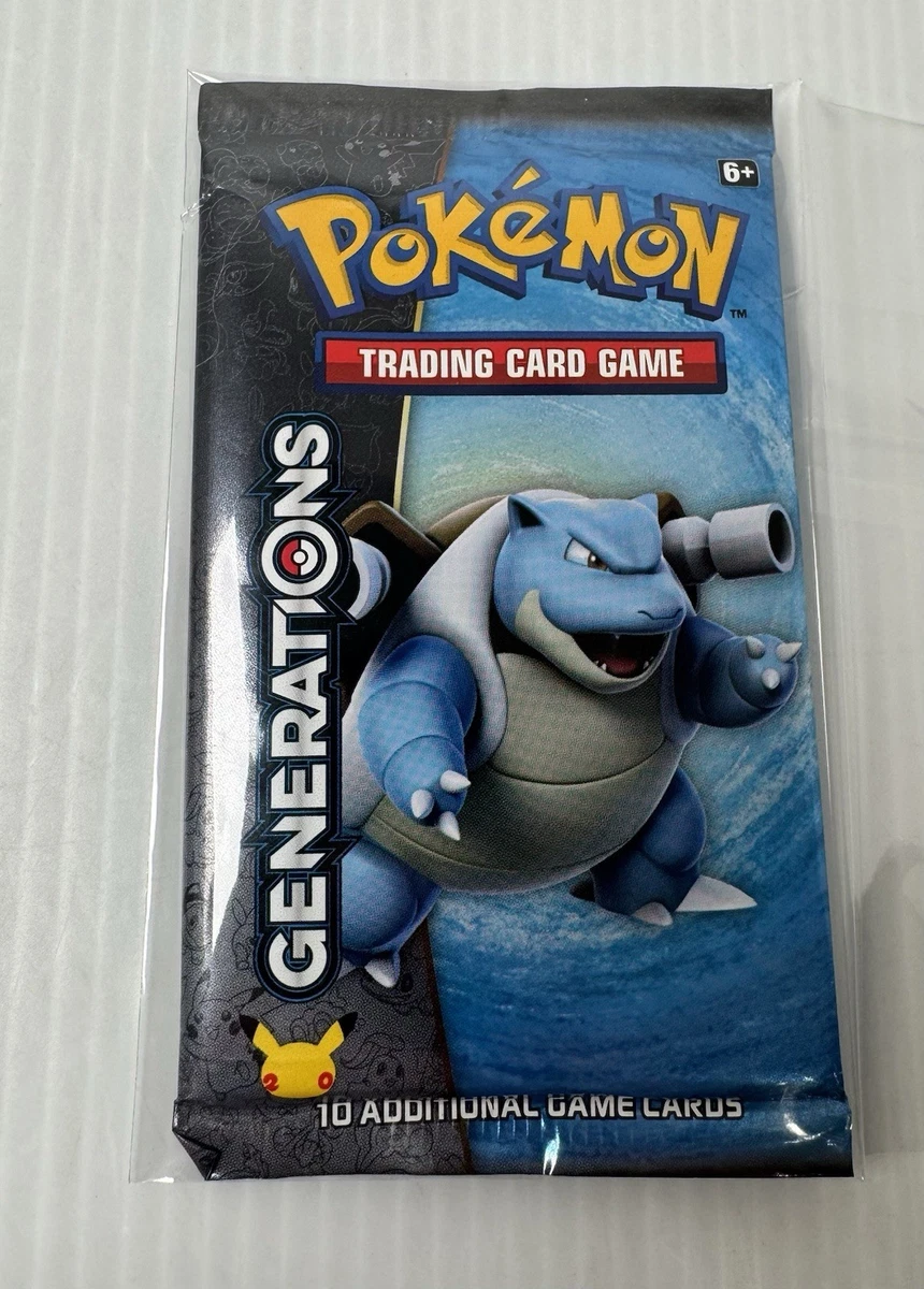 pokemon generations booster pack 未開封　2 pokemon generations booster pack 未開封 2 pokemon generations