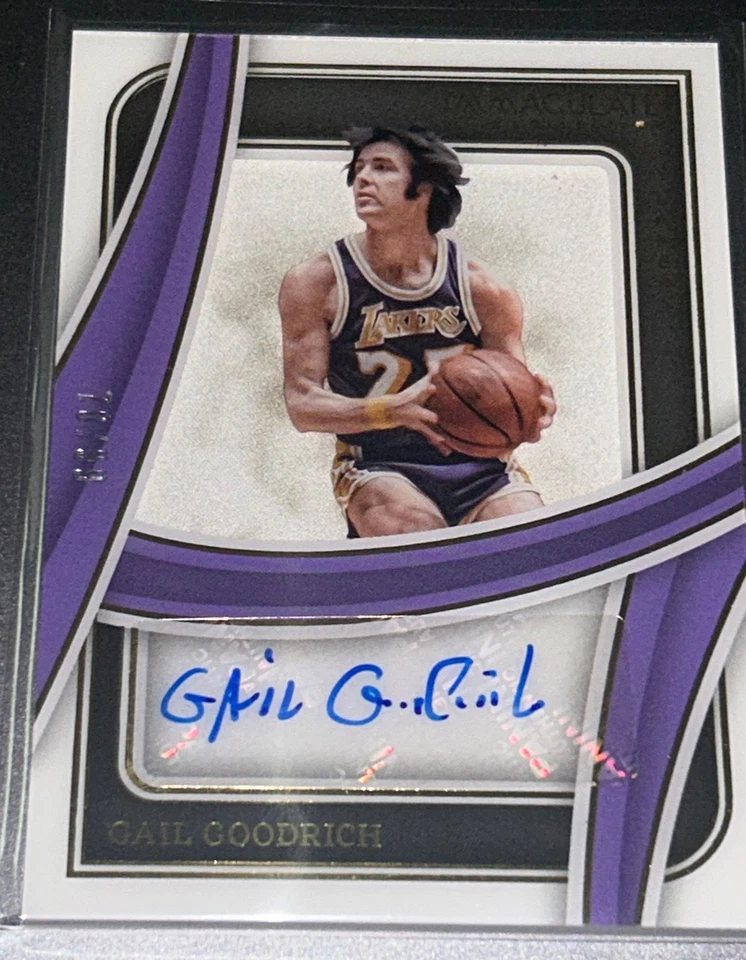 GAIL GOODRICH 2023-24 PANINI IMMACULATE КОРОБКА ТЕНЕЙ С АВТОГРАФОМ SP 70/99 - Изображение 1 из 1