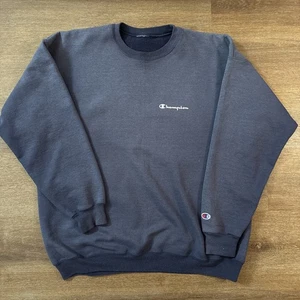 Vintage 90s Champion Pullover Sweatshirt Size Extra Large Made In USA - Bild 1 von 6