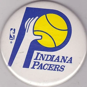 PINBACK VINTAGE 3 1/2" #D3-010 - BALONCESTO - INDIANA PACERS - Imagen 1 de 1