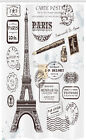 Eiffelturm Schmaler Duschvorhang Frankreich Touristen Szene