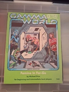 TSR 1982 : Gamma World - Famine In Far-Go - Survival Module GW2 - #7502 - Bild 1 von 2