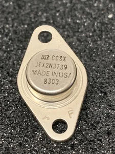 JANTX2N3739 STC Power Bipolar Transistor, 1A I(C), 300V V(Br)Ceo, - Picture 1 of 2