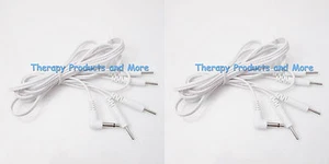 ELECTRODE LEAD WIRES 3.5mm 4 Way Pin Connector Cables for Digital Massager/TENS - Picture 1 of 1