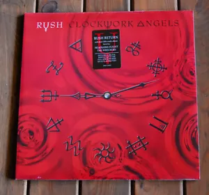 RUSH Clockwork Angels - 2012 Vinyl LP Release - NEW SEALED Anthem Roadrunner - Foto 1 di 2