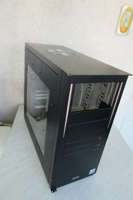 Lian-Li  ATX Midi-Tower  PC Gehäuse Aluminium schwarz  2xUSB 2.0  3xLüfter - Bild 1 von 4