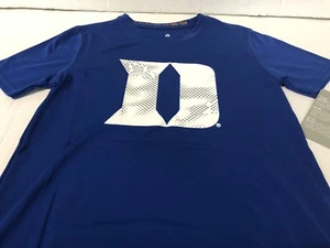 Duke Blue Devils GEN 2  Carbon Logo Dri-Tek Youth S/S T-Shirt Large 14/16 - Picture 1 of 2