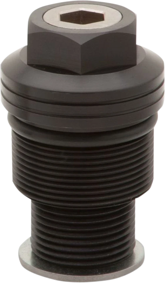 Burly Ajustadores de Precarga de Horquilla 39mm Acabado Negro Mecanizado Harley FL FX B28-3000B Foto 1 de 1