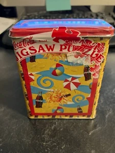 New Coca-Cola Jigsaw Puzzle 7×9 75 Pieces New In Collectible Tin Coke - Picture 1 of 4