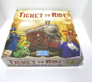Ticket To Ride Train Adventure Days of Wonder Board Game Sealed Game Night - Picture 1 of 9