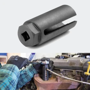 Car Oxygen O2 Sensor Socket & Side Wire Cutout 3/8” Drive x 7/8” (22mm)  Remover - Picture 1 of 13