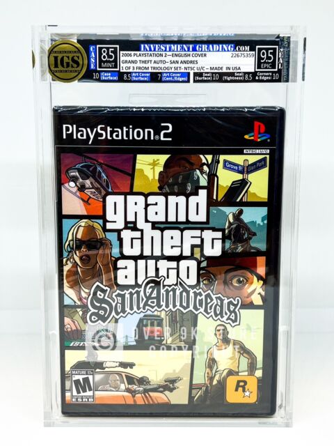 Grand Theft Auto: San Andreas (GTA) - PS2 (USADO) - Fenix GZ - 16 anos no  mercado!